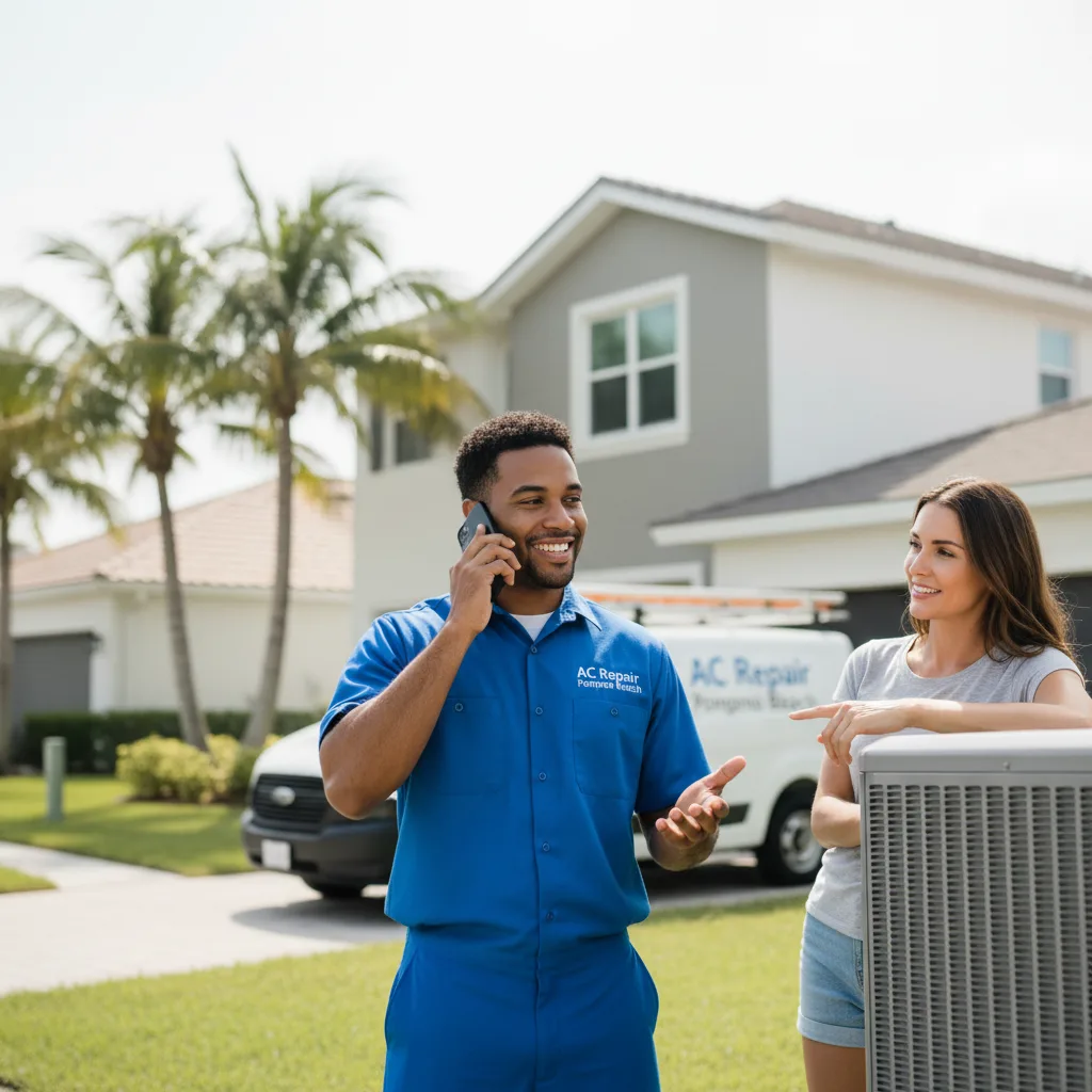 AC Repair Pompano Beach customer support in South Rockwood